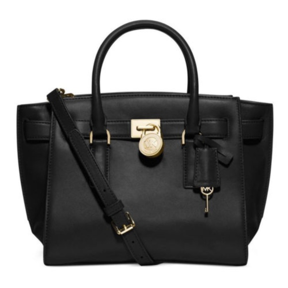 Michael Kors Handbags - Michael Kors Hamilton Traveler LG. Leather Satchel